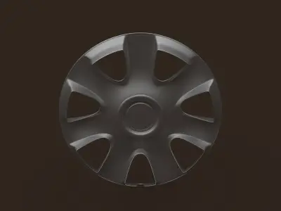 Hubcap wheel cover Free 3D model