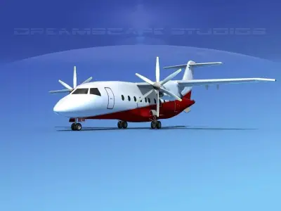 Dornier Do-328-130 Corporate 3 3D model