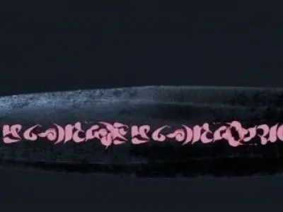 Magic sword 3D model