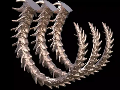 Armageddon Dragon Tail 3D model