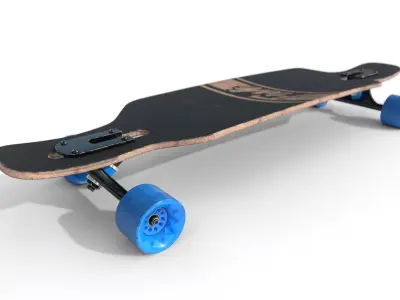 Longboard Fish 628 3D model