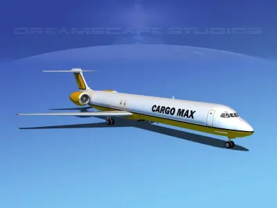 Douglas MD-80 CargoMax 3D model
