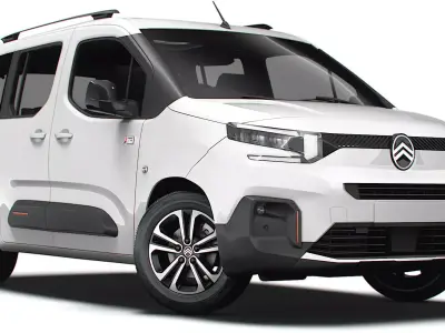 Citroen Berlingo XTR UK spec 2025 3D model