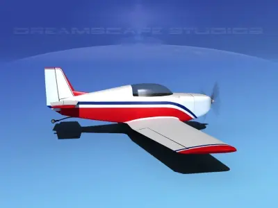 Ken Rand KR-2 V09 3D model