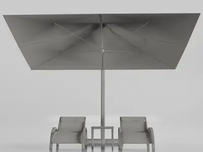 Chaise-longue Malta 3D model
