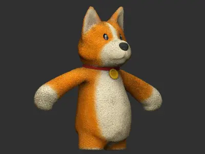 Party Animals Free low-poly 3D model