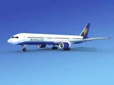 Boeing 757-200 Air Tours 3D model