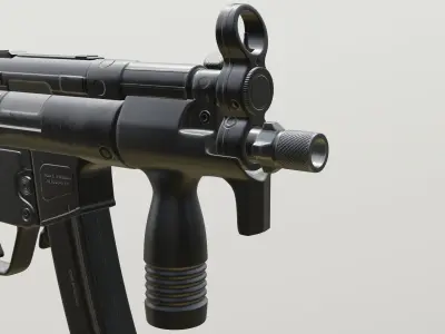 HK MP5K 3D model
