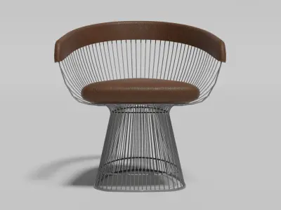 Warren Platner Chair 3D Model Free 3D model