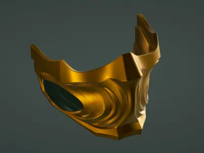 Inspired by Scorpion from Mortal Kombat 1 3D print model