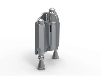 Jetpack from The Mandalorian TV series 3D print model