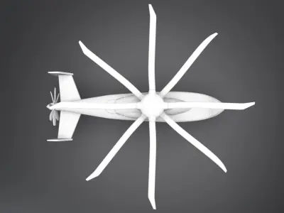 Defiant X Scale Model 3D print model