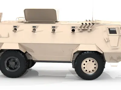 Fahd vehicle  3D model