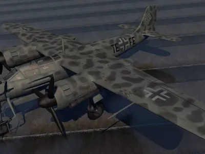 Focke-Wulf Ta-154A-0 3D model