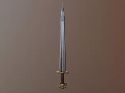 Medieval Sword pack 1 Low-poly 3D model