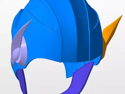 The Flash Injustice Helmet STL 3D Print Files 3D print model