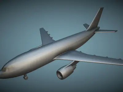 Airbus A310 - 3D Printable Model 3D print model