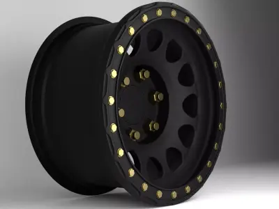 Method MR202 Wheels 3D model