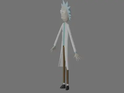 Rick Sanchez 3D model