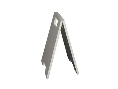 Industrial sign Low-poly 3D model