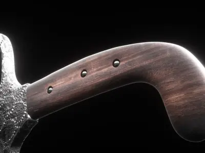 Sword of Imam Ali 3D model