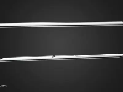 Camo Speargun Low-poly 3D model