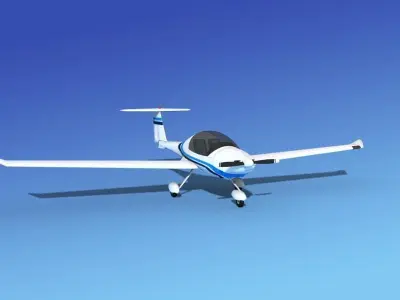 Daimond DA-20 Katana V17 3D model