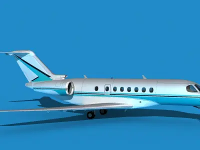 Cessna Citation C700 Longitude V13 3D model
