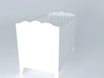 Bed baby Free 3D model