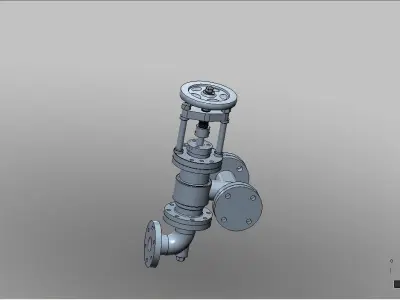 Feed Check Valve Assembly 3D model