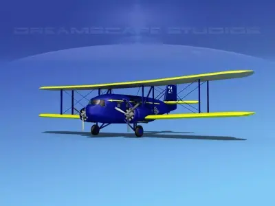 Curtiss Condor Eastern 3D model