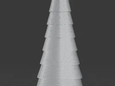 Skyscraper star 3D model