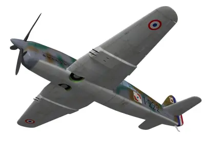 Caudron CR714 3D model