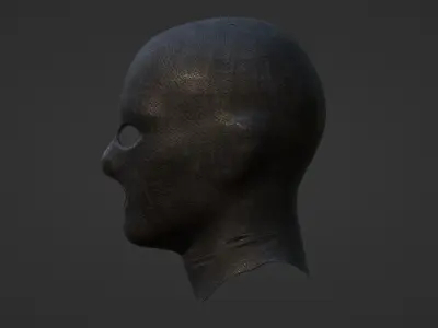 Balaclava Ski Mask Free low-poly 3D model