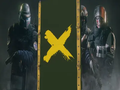 Rainbow Six Siege Barricade Low-poly 3D model