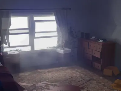 Abandoned room from The Last Of Us Part II Trailer Low-poly 3D model