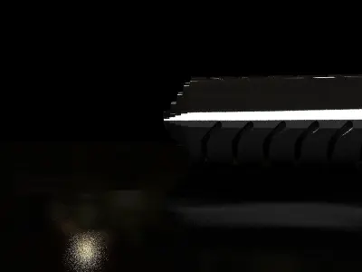 Custom Lightsaber 3D model