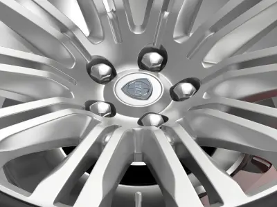 Lancia Thema 2014 wheel 3D model
