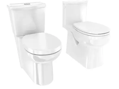 American standard contract cali toilet 3D model