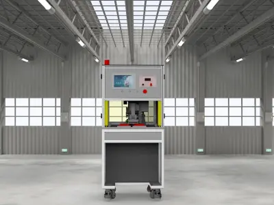 Laminating machine Assembly 3D model