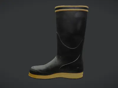 rubber boot 3D model