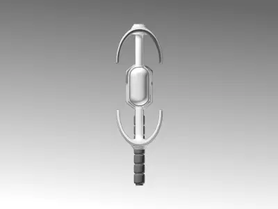 First Order Stormtrooper Baton Free low-poly 3D model