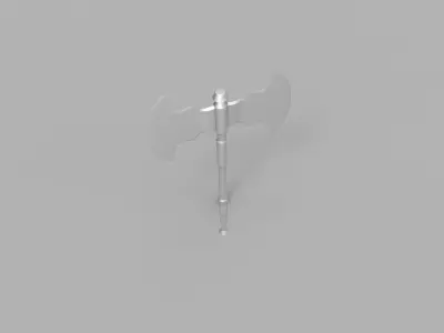 Great Axe 01 3D model
