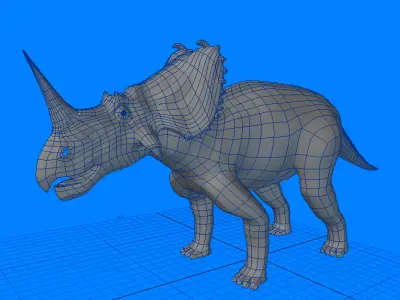 Centrosaurus triceratops 3D model