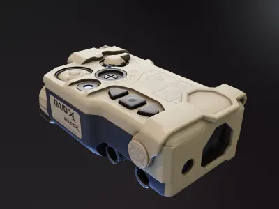 Wilcox RAID Xe Illuminator Low-poly 3D model