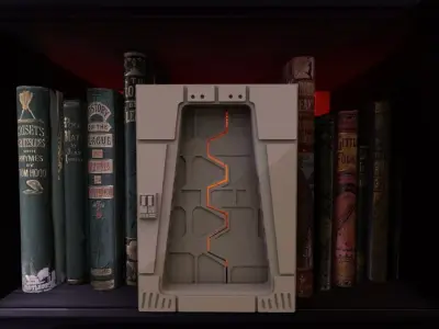 Sci-Fi Wolkway 3D print model