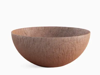 Medieval Bowl 01 Low-poly 3D model