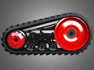 Crawlers - MT900 Tractor 3D model