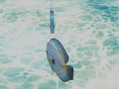 Discus Fish 3D model