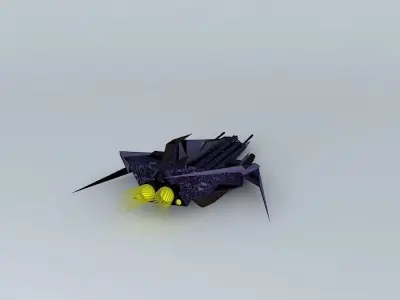 Meabian Fighter Code Name Dagger  3D model